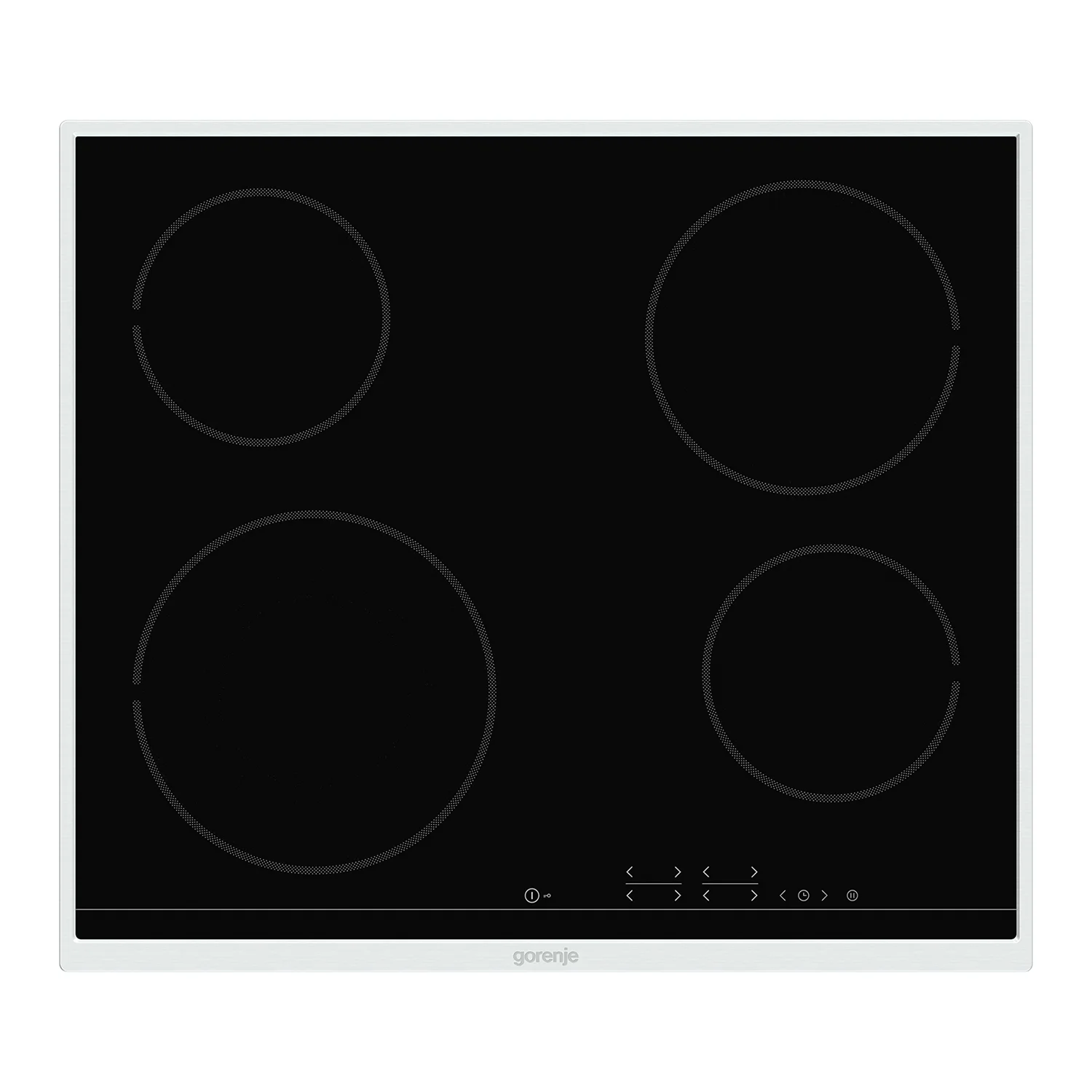 Ugradbena staklokeramička ploča za kuvanje Gorenje, crna