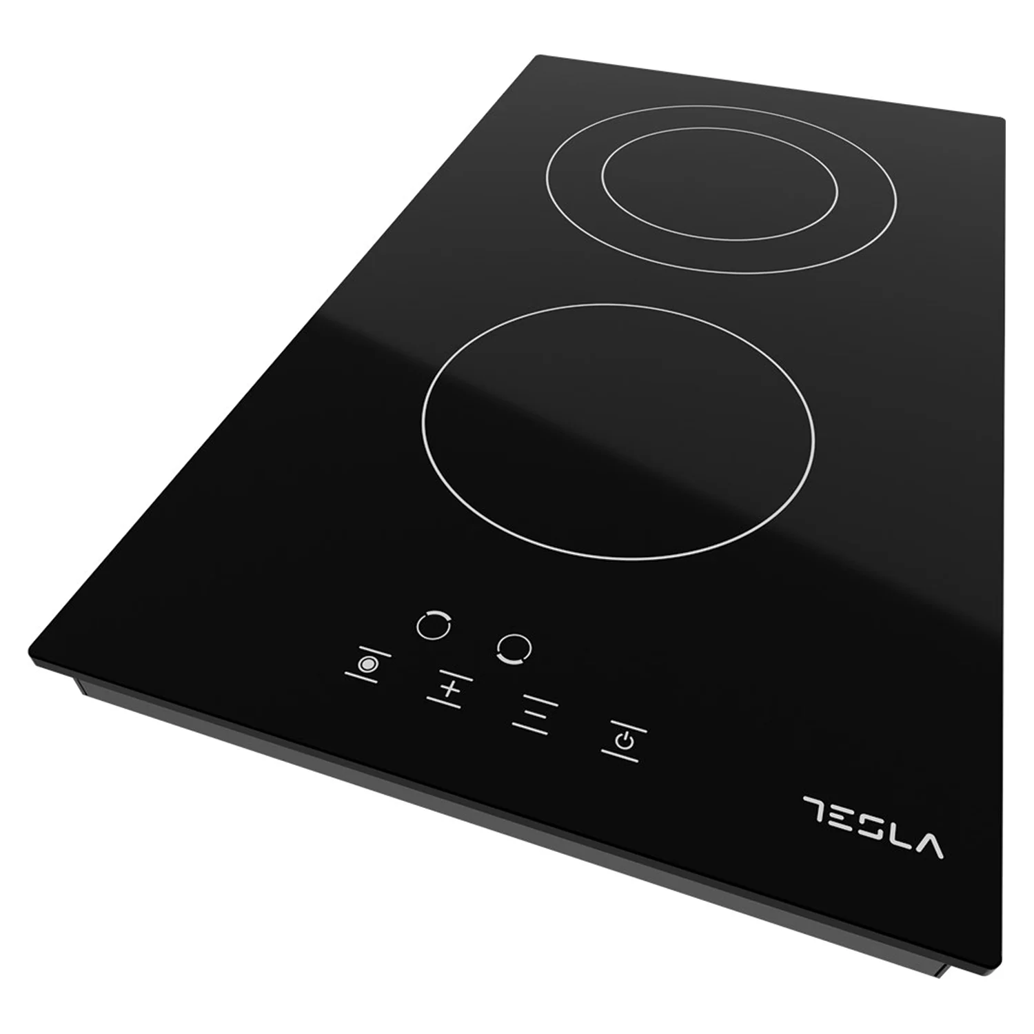 Ugradbena staklokeramička ploča Tesla, crna