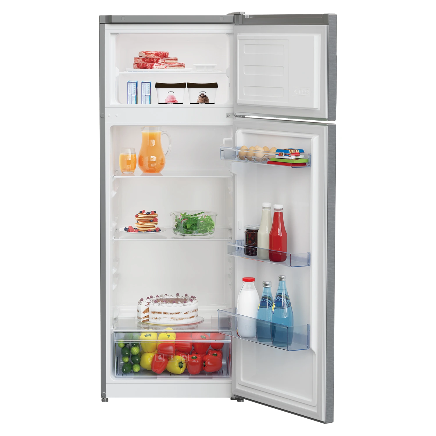 Kombinovani frižider manjih dimenzija.