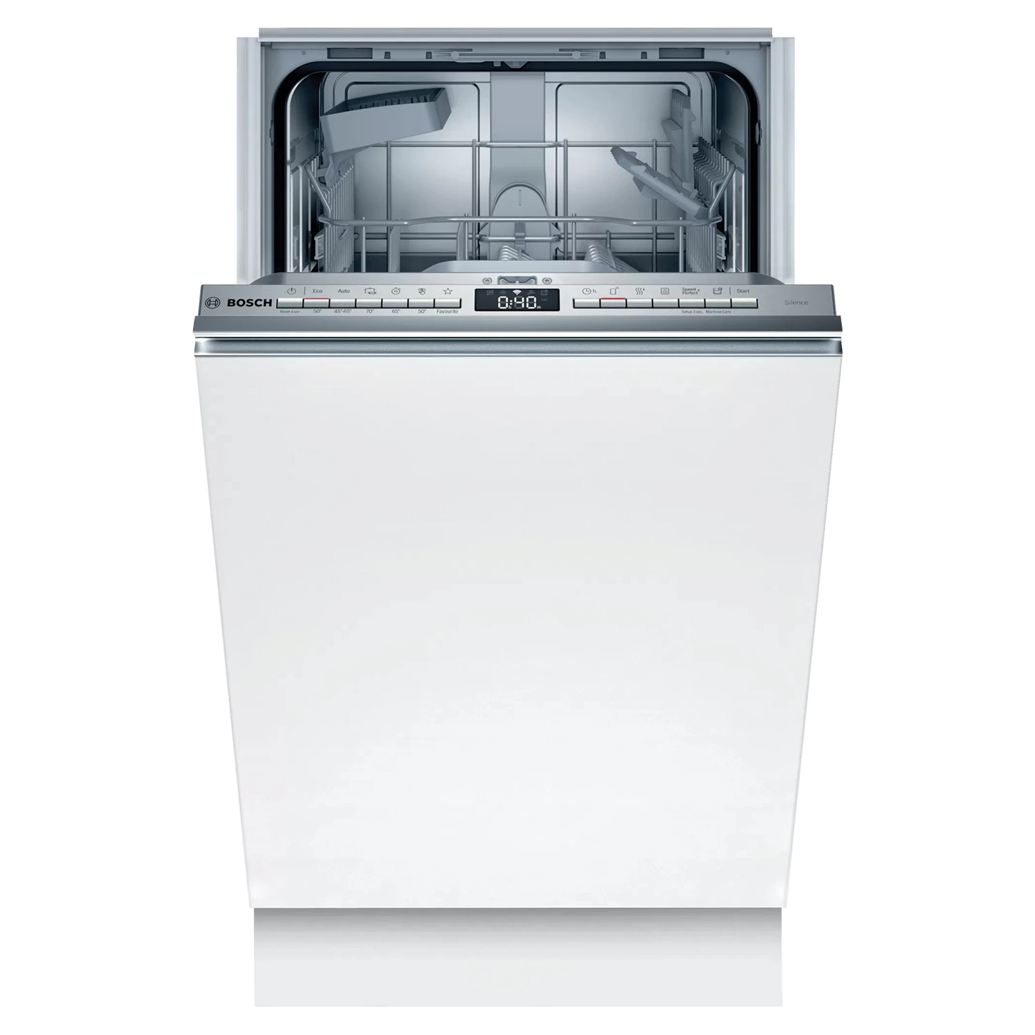 Ugradbena mašina za pranje suđa Bosch, bijela.