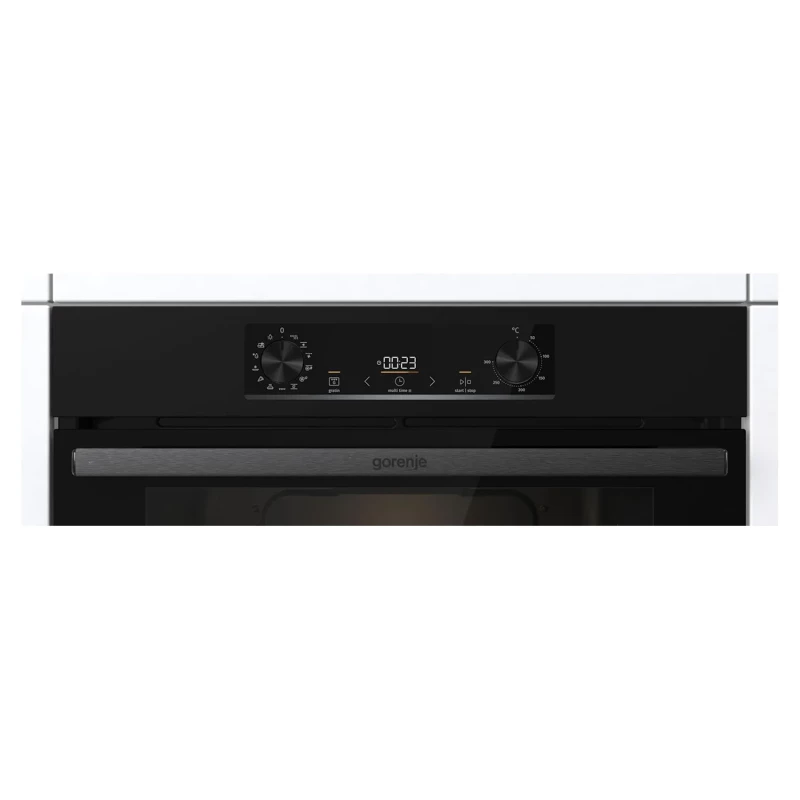 Kontrolni panel ugradbene rerne Gorenje, crna