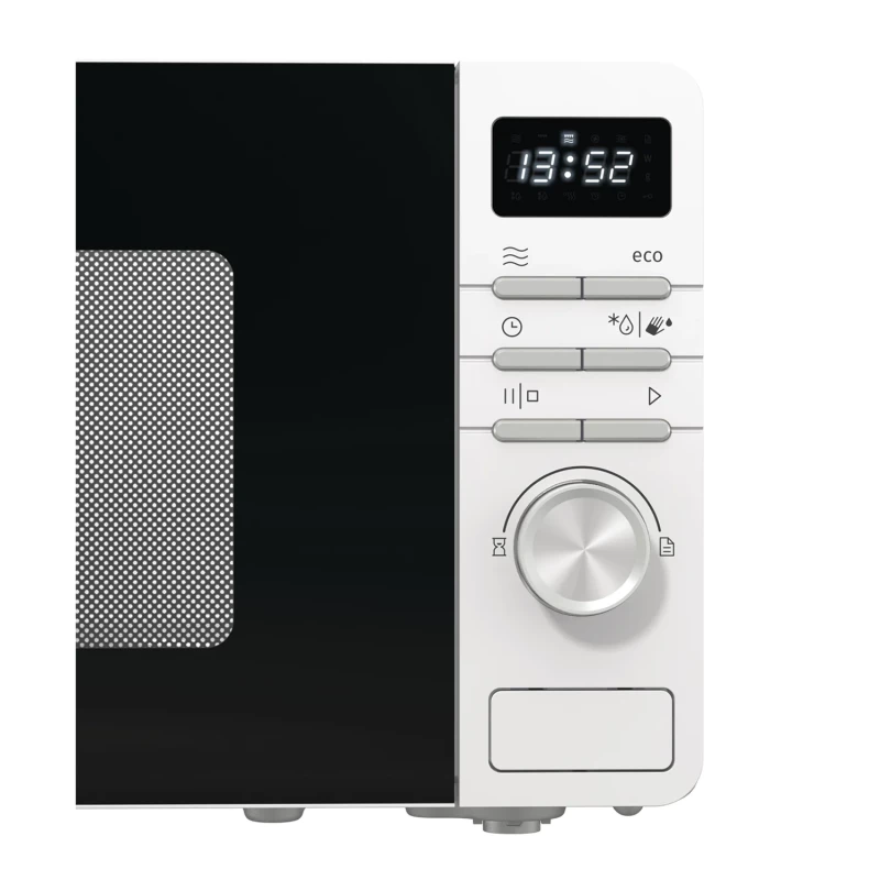Kontrolni panel samostojeće mikrovalne pećnice Gorenje, bijela
