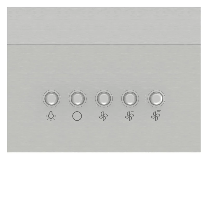 Kontrolni panel ugradbene podelementne kuhinjske nape Gorenje, siva