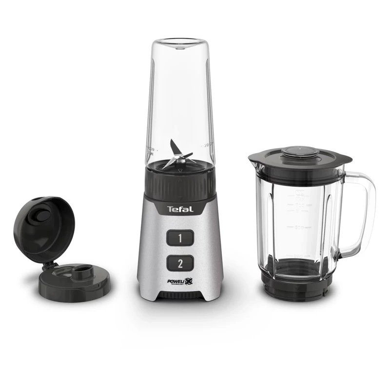 Blender sa dodatnom posudom sa poklopcem.