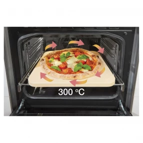 Električni štednjak sa mogućnošću pečenja pice.