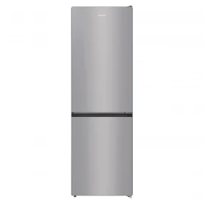 Kombinovani frižider sive boje sa NoFrost tehnologijom.
