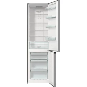 Kombinovani frižider sive boje sa opcijom FastFreeze za brzo zaleđivanje.