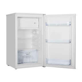 Unutrašnjost samostojećeg frižidera sa komorm za led Gorenje, bijela