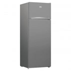 Kombinovani frižider sive boje.