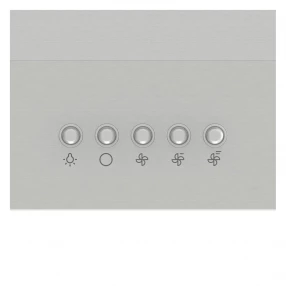 Kontrolni panel ugradbene podelementne kuhinjske nape Gorenje, siva