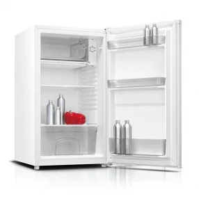Unutrašnjost samostojećeg frižidera sa komorm za led Tesla, bijeli
