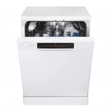 Samostojeća mašina za pranje suđa sa mogućnošću brzog pranja.