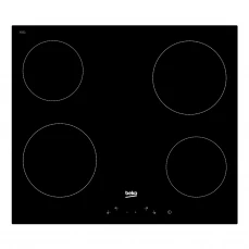 Ugradbena staklokeramička ploča za kuvanje Beko, crna