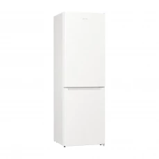 Prednja strana samostojećeg frižidera sa zamrzivačem Gorenje, bijeli, dvoja vrata