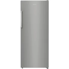 Samostojeći frižider sive boje sa velikom ladicom za povrće koja održava svježinu.