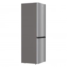 Bočna strana samostojećeg frižidera sa zamrzivačem Gorenje, sivi, dvoja vrata