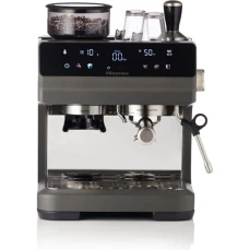 Poluautomatski aparat za espresso kafu sa intgegrisanim mlinom za mljevenje kafe.