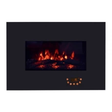 Električni kamin koji se postavlja na zid.